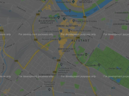 Google Maps "for development purposes only"