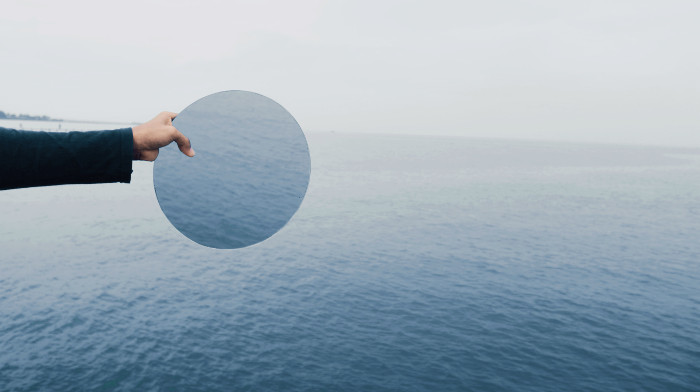 Spiegelbild vom Meer