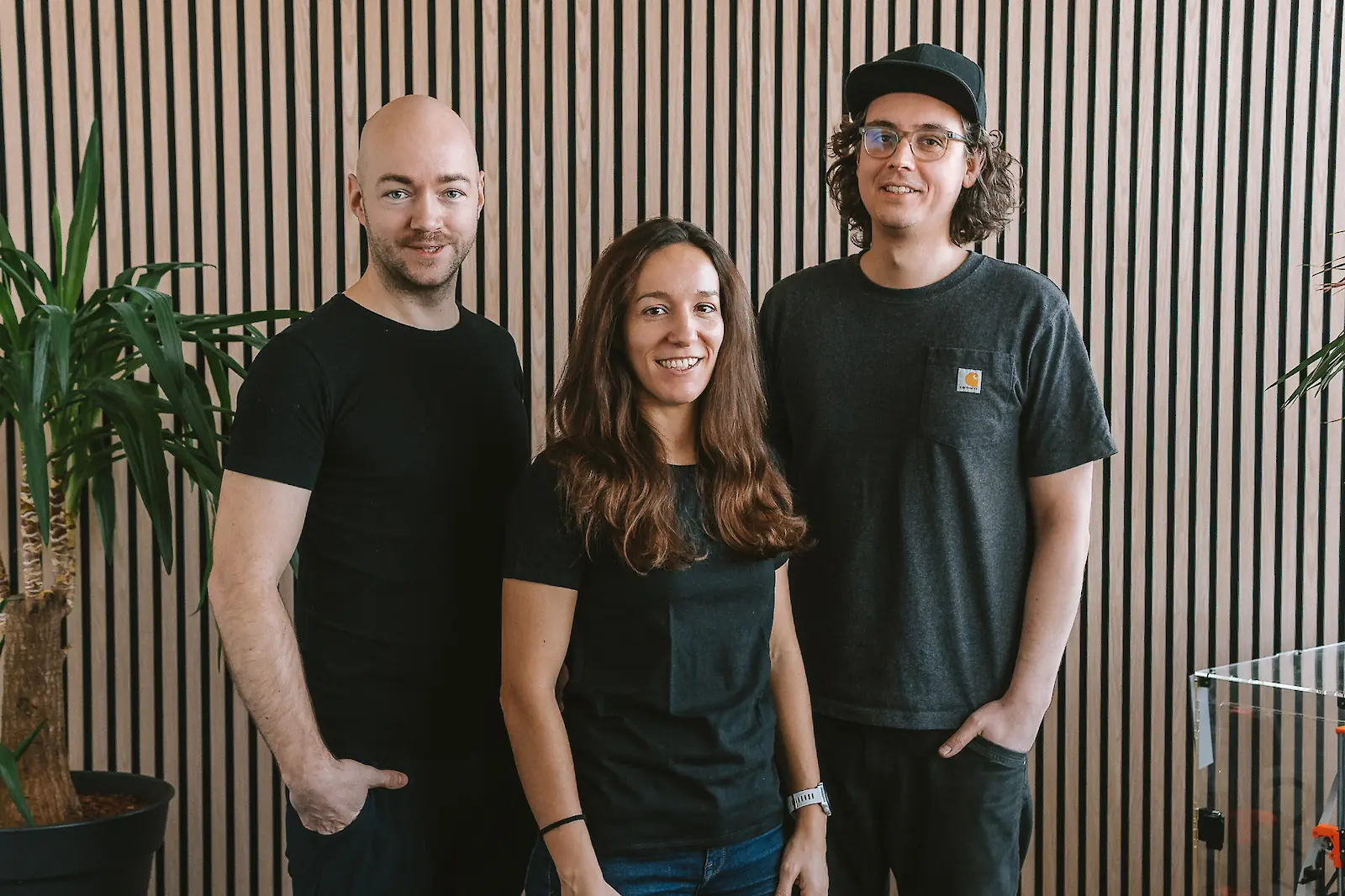 Fundadores de Youbility Software (de izquierda a derecha: Alexander Selle, Susana Crespo, Tobias Ussath)