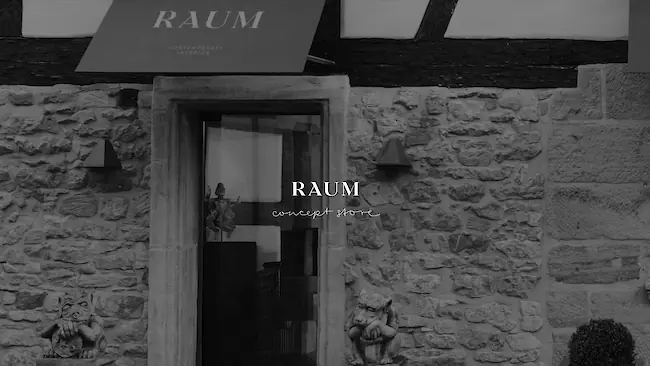 Raum Concept Store Eingang